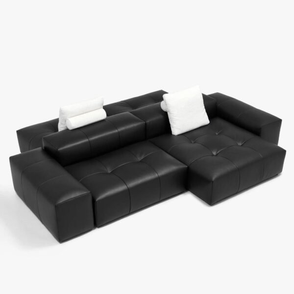 Freedom Modular Double-Sided Leather Sectional