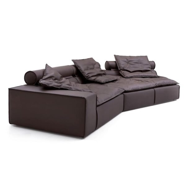 Leather Recliner Sofa – Multi-Functional Modern Comfort