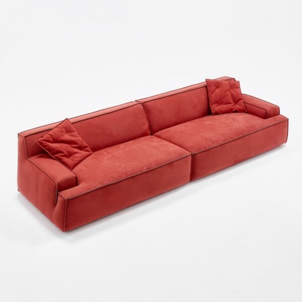 Soft and Round Sofa with Youthful Design